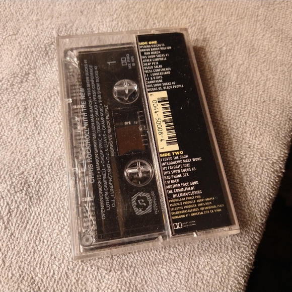 Vintage 1997 Chris Rock - Roll With The New Comedy Stand-up Cassette Tested - Picture 2 of 3